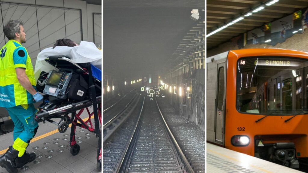 Traffic on Brussels Metro lines 2 and 6 restored and interrupted again