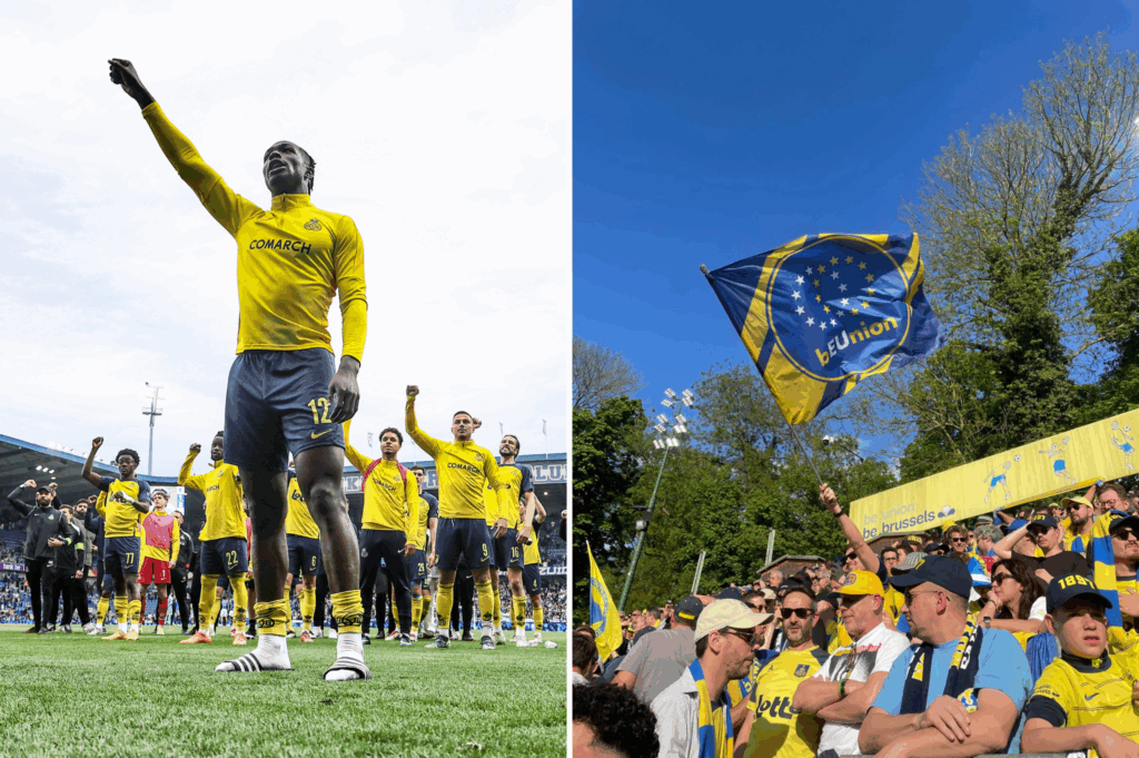Union Saint-Gilloise's EU fans hoping to overturn 90 years of hurt