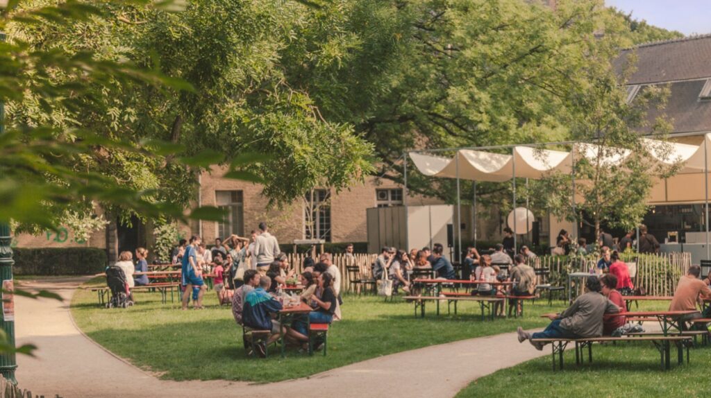 Brussels first official 'guinguette' summer bars reopen from today