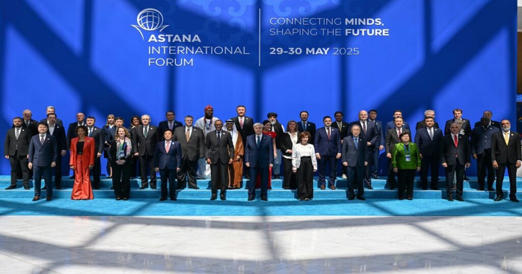 Global leaders convene in Kazakhstan to tackle pressing global issues