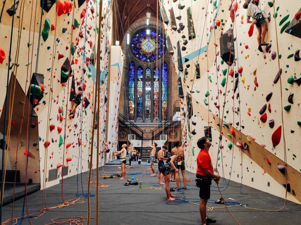Hidden Belgium: Climbing space in church