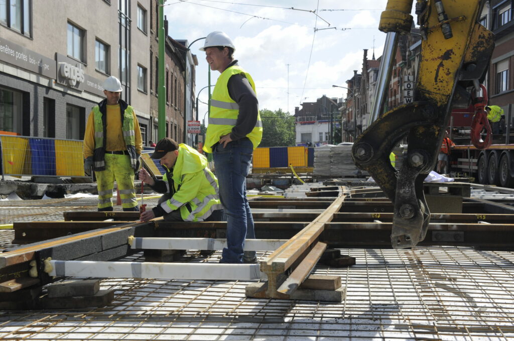 Tram disruption for the next year: 30-year-old tracks in Evere to be renewed