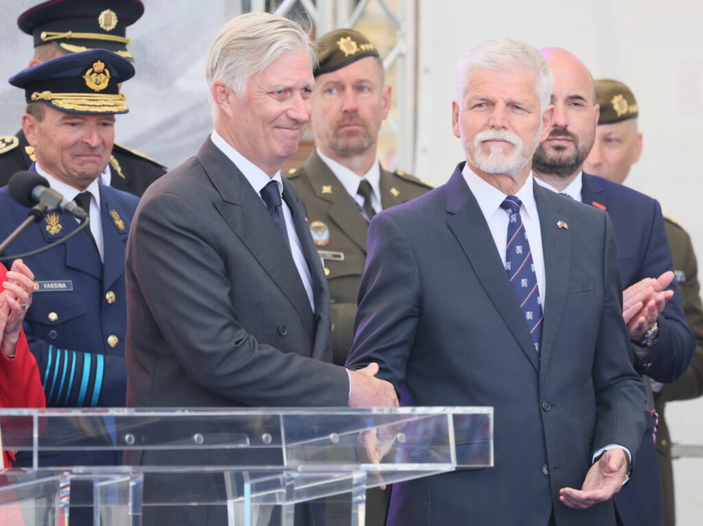 Belgian King commemorates Pilsen liberation and 'immense courage' of soldiers