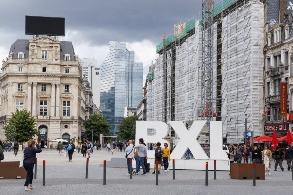 Ten years after closure of boulevard Anspach, pedestrian zone transformed Brussels.