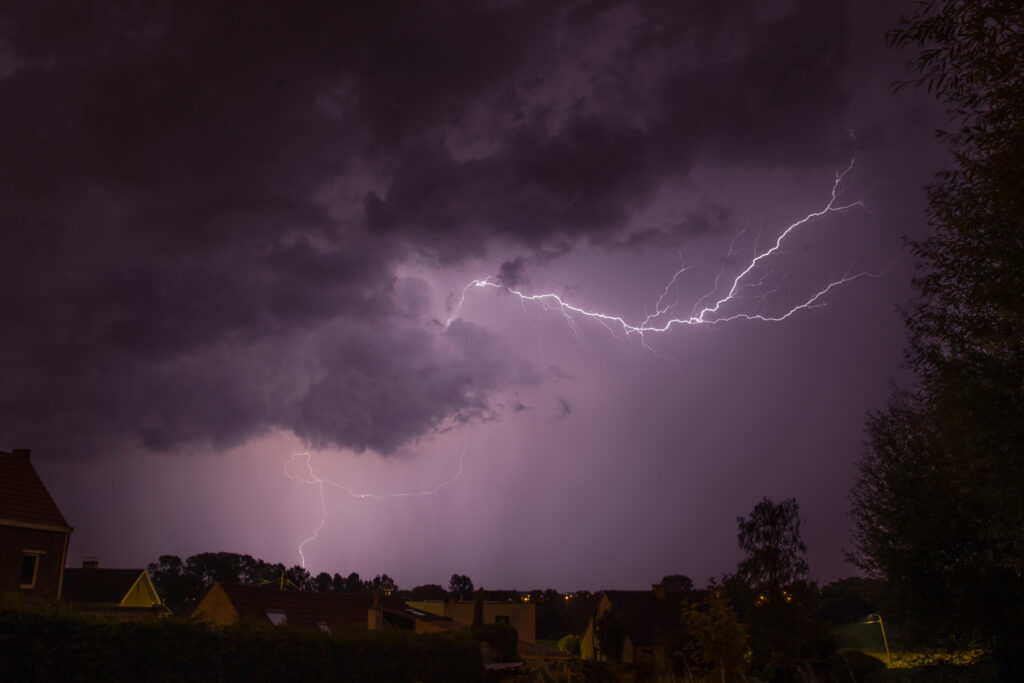 Code yellow: Thunderstorms and heavy rainfall from Wednesday night