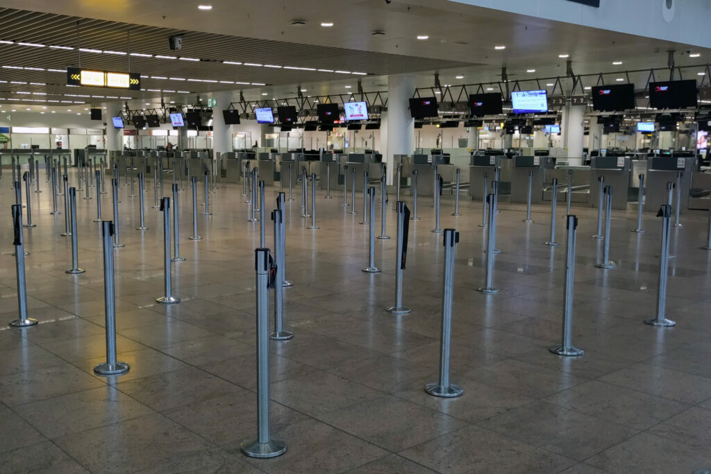 No flights to depart from Brussels Airport on 14 October