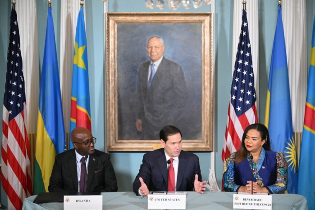 Congo and Rwanda sign peace deal in Washington