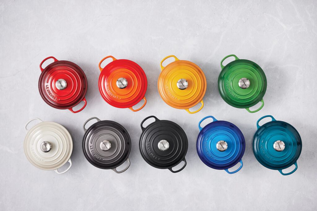 Le Creuset marks a century of colour, craft and Belgian genius