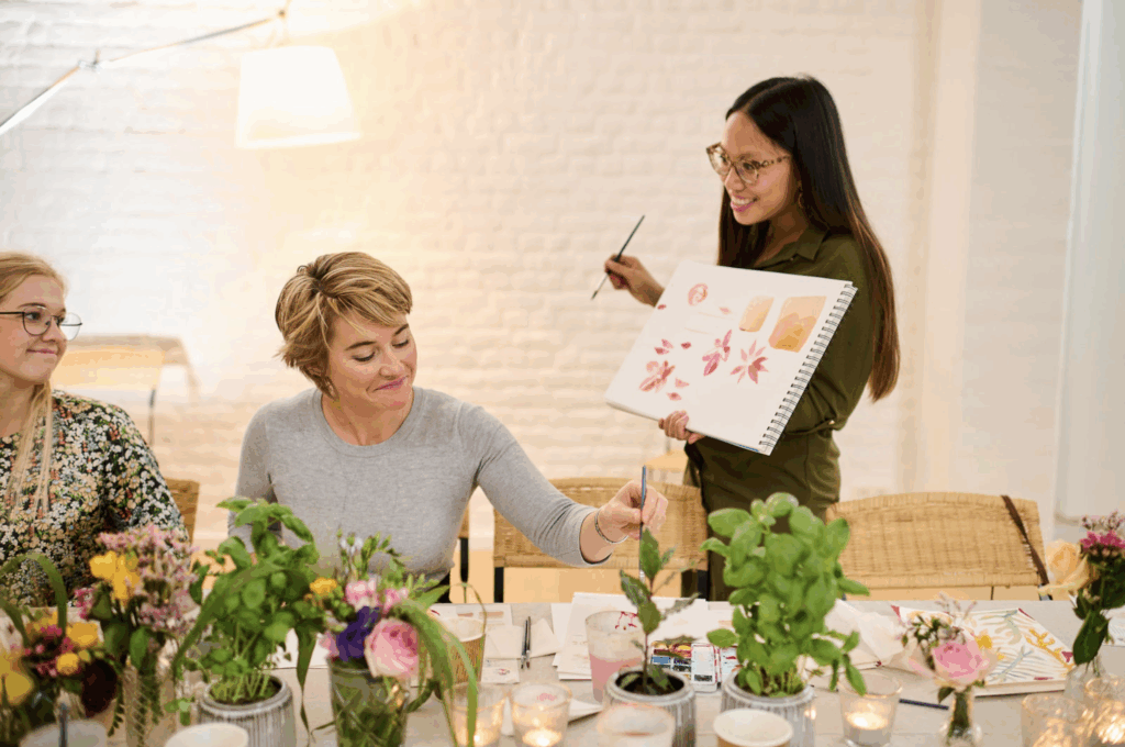 Watercolouring her way: From lockdown hobby to full-time career