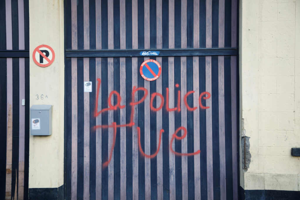 'The Police kill': The slogan echoing the mistrust in Belgian institutions