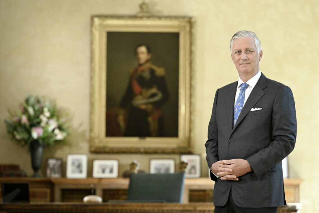 King says Gaza situation is a 'disgrace' and calls for new government in Brussels