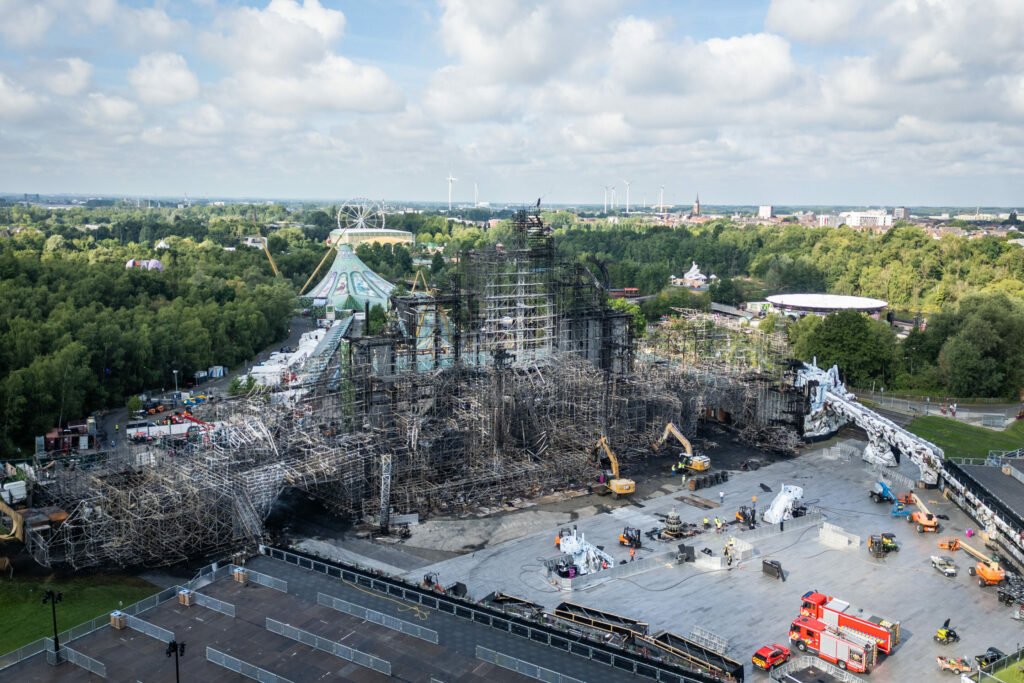 Main stage at Tomorrowland destroyed by fire - decision on festival later today