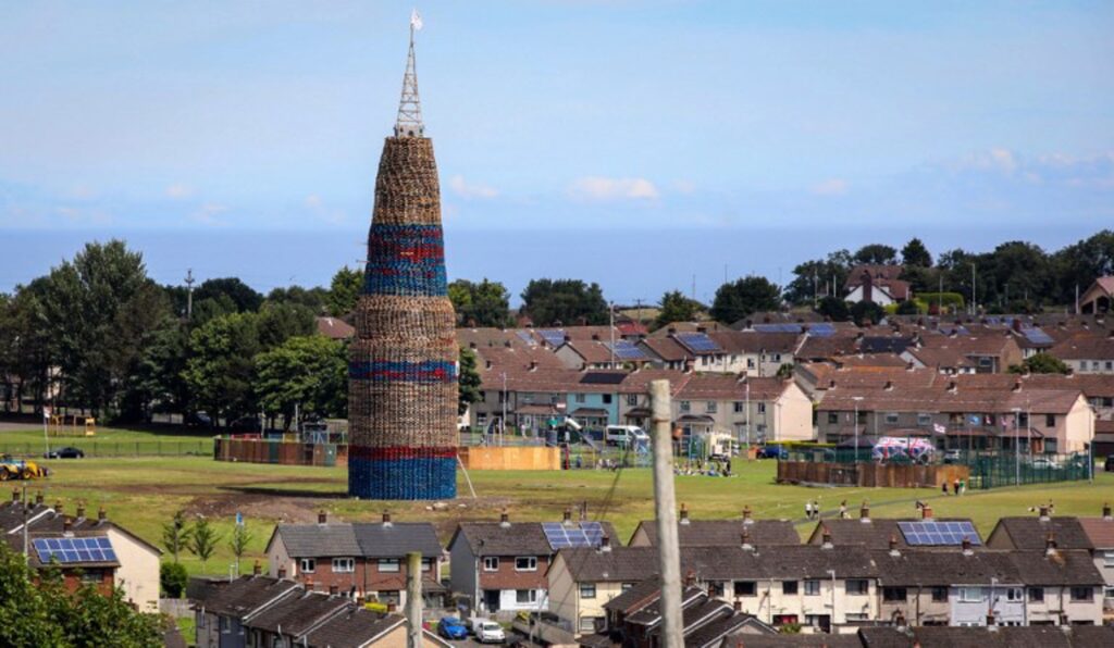 Tens of thousands attend traditional Orange marches in Northern Ireland