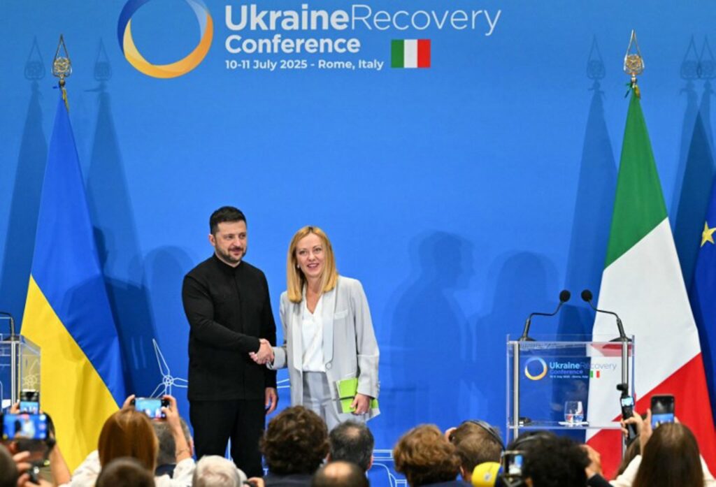 European allies launch recovery fund for Ukraine in Rome