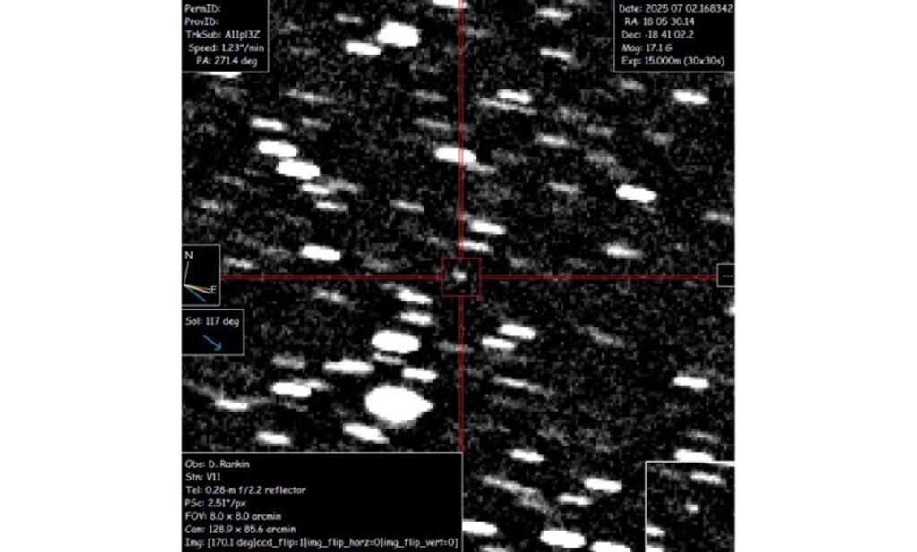 Comet crossing the Solar System is billions of years old, scientists estimate