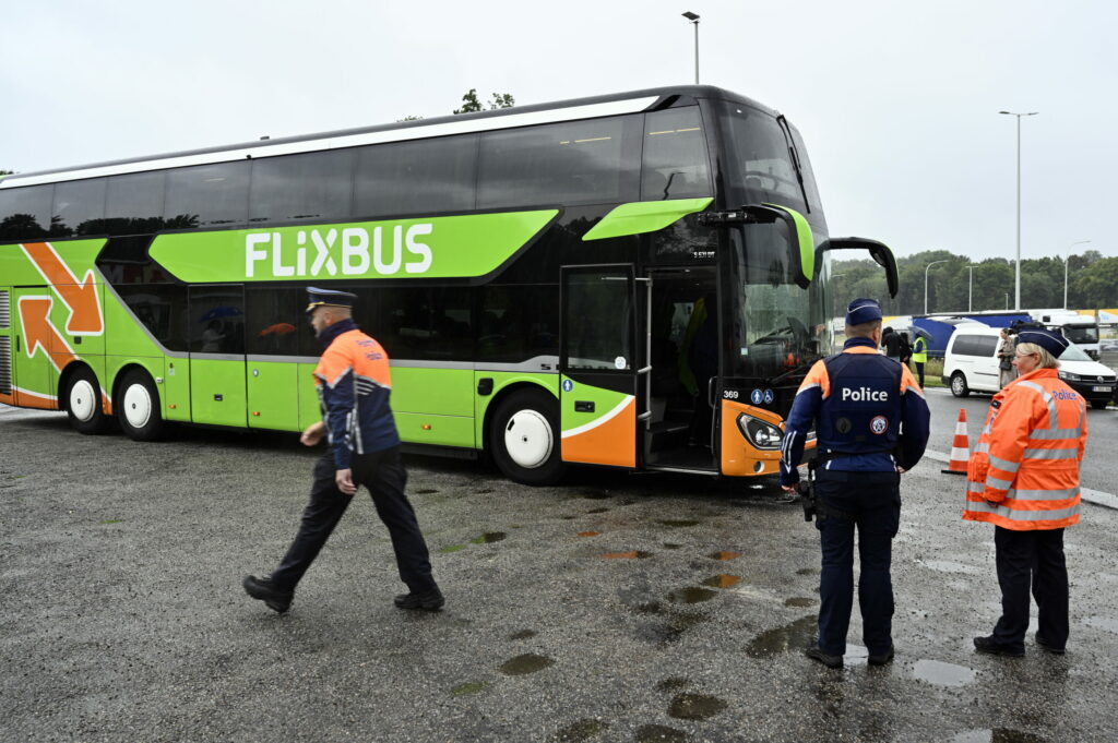 Belgian police find illegal firearms on Flixbus in West Flanders