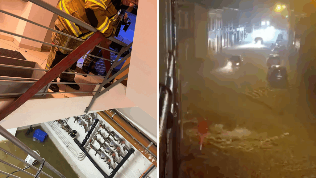 'Streets underwater' as flash floods hit Wallonia