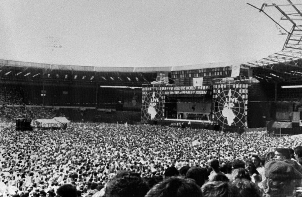 Famous charity concert Live Aid celebrates its 40th anniversary