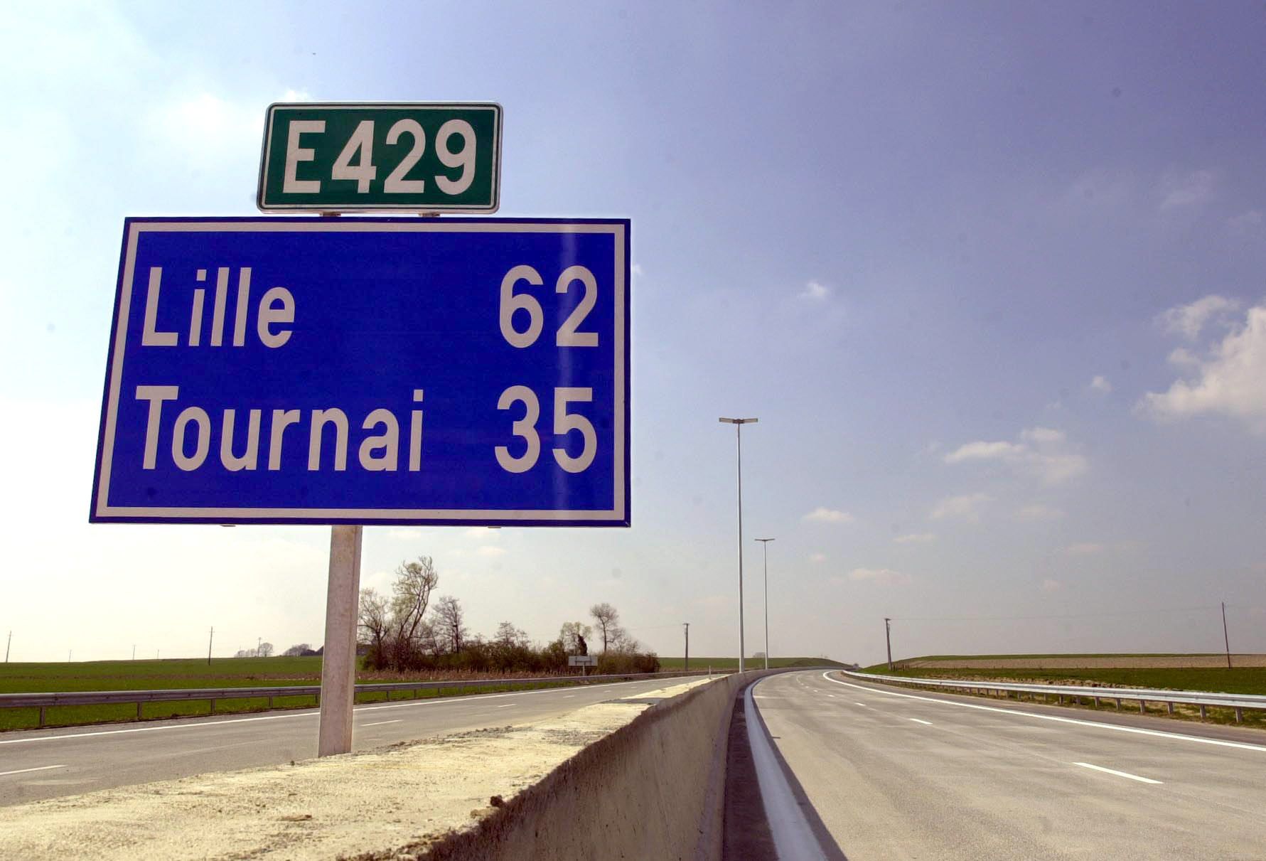 motorway, lille, tournai, e429