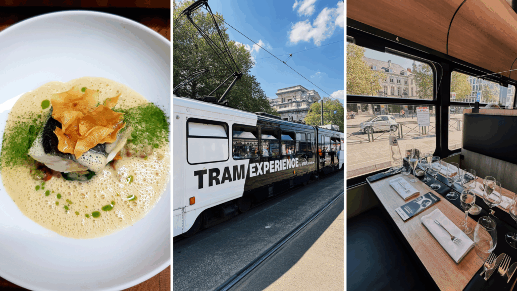 A meal on wheels? Gourmet tram open for reservations in Brussels