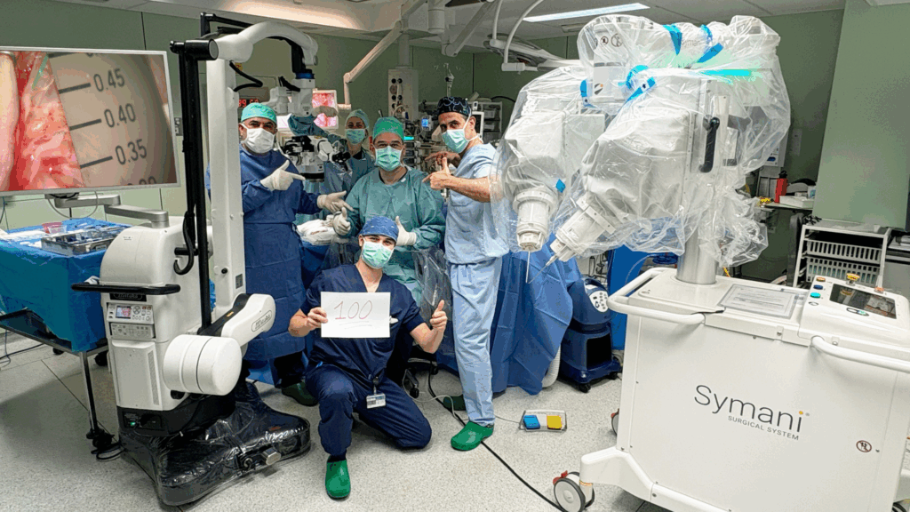 Brussels hospital first with 100 robot assisted bypass surgeries