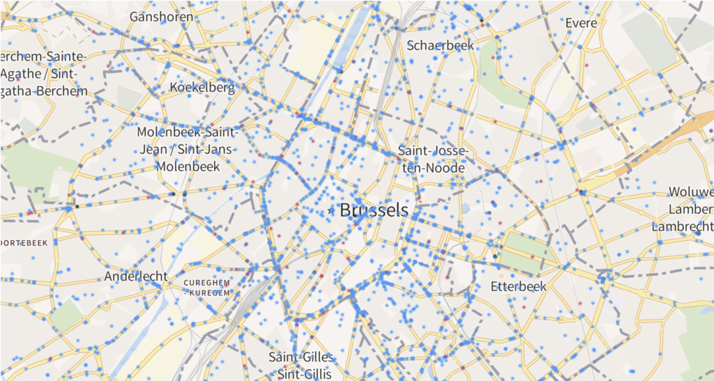(Interactive) Where are Belgium’s riskiest roads?