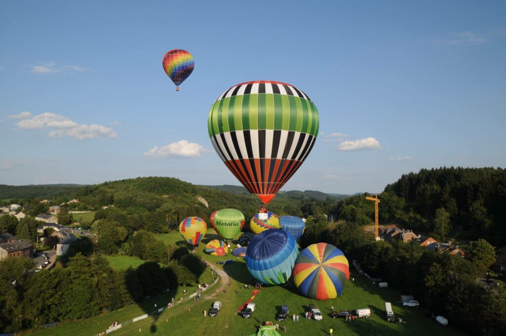 Walloon balloons - see a magnificent hot air display this weekend