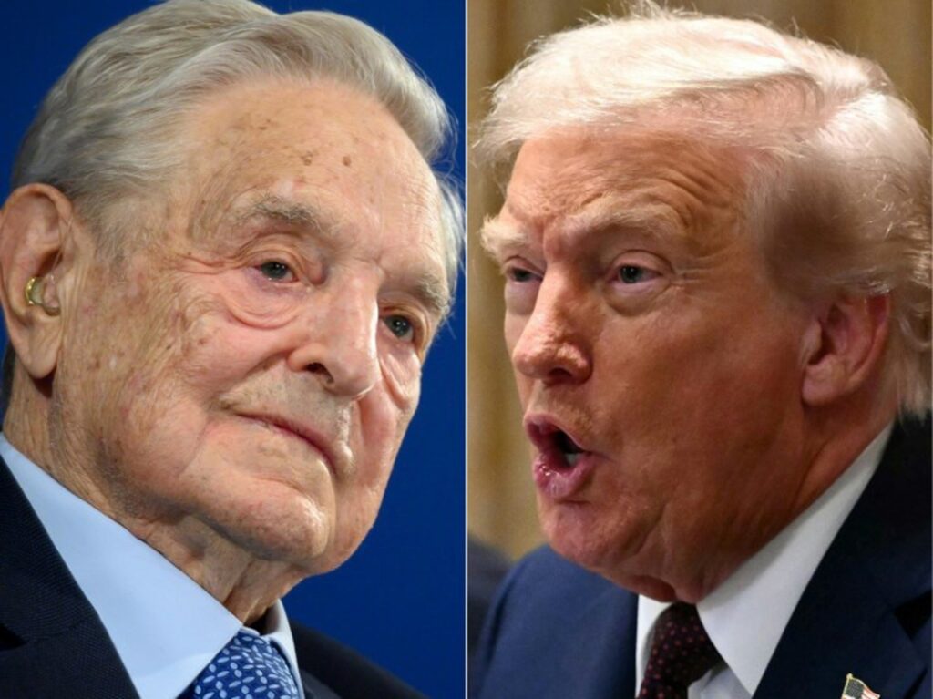 George Soros' Open Society rejects Trump's 'outrageous' accusations