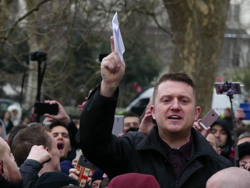 British far-right activist Tommy Robinson arrested