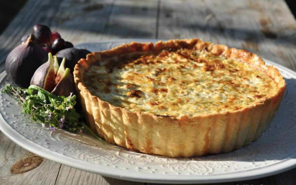 A taste of Belgium: Flemish leek tart (the flamiche)