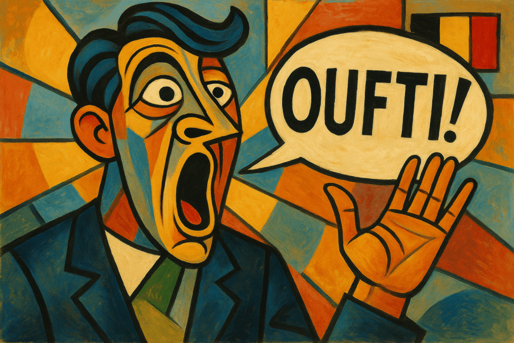 Belgian word of the day: Oufti!