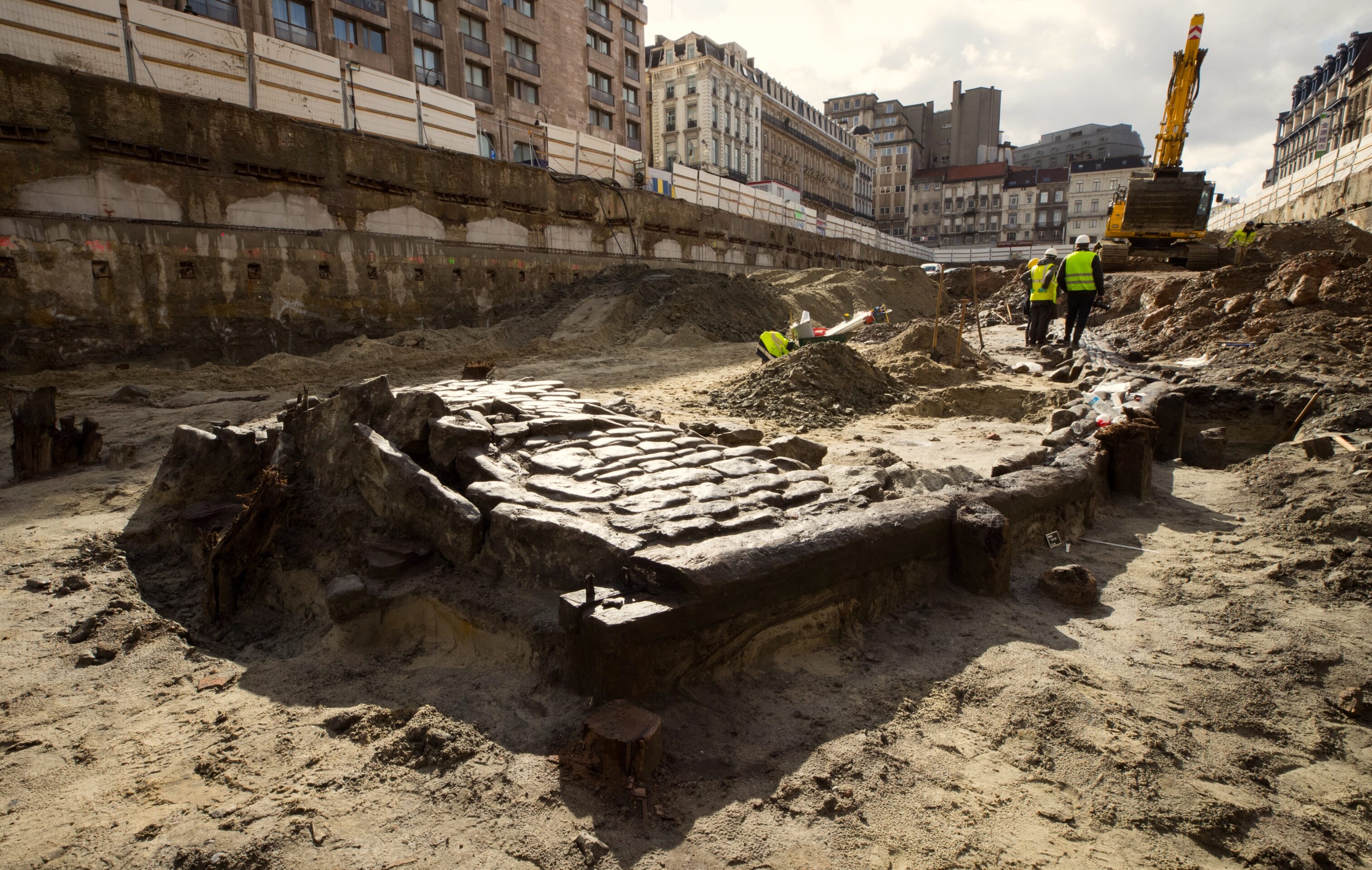 Layers of time: How digging for a car park revealed the soul of Brussels