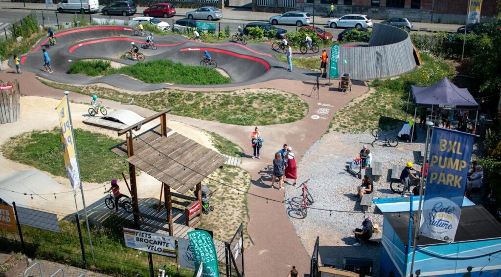 BXL Pump bike park in Laeken profoundly changes local community for the better