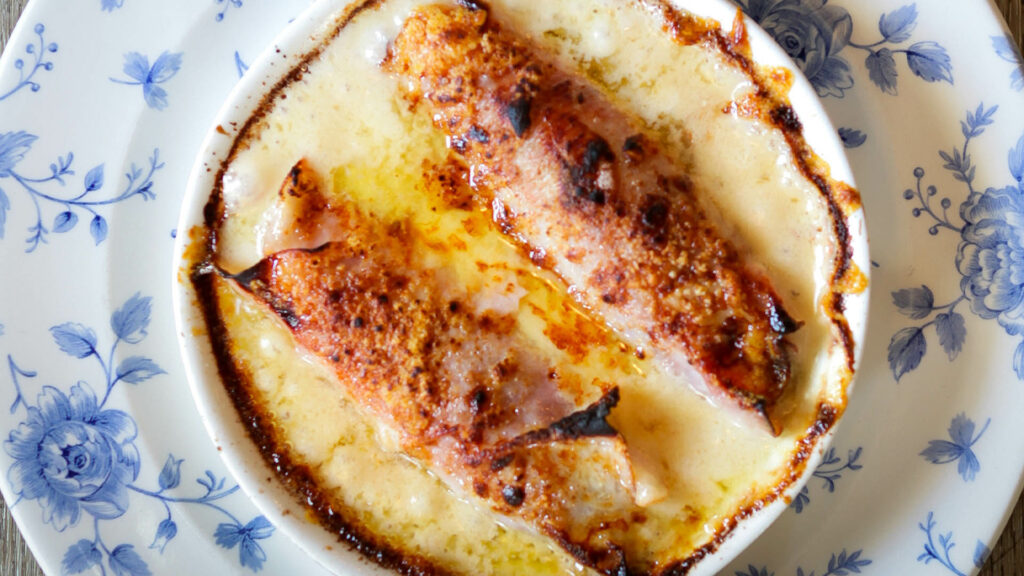 A taste of Belgium: Belgian endives and ham gratin