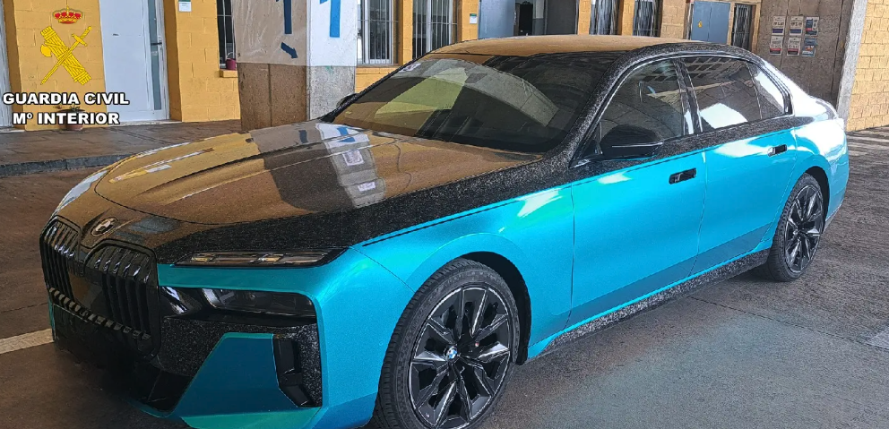 €200,000 BMW stolen in Belgium found by police near Moroccan border