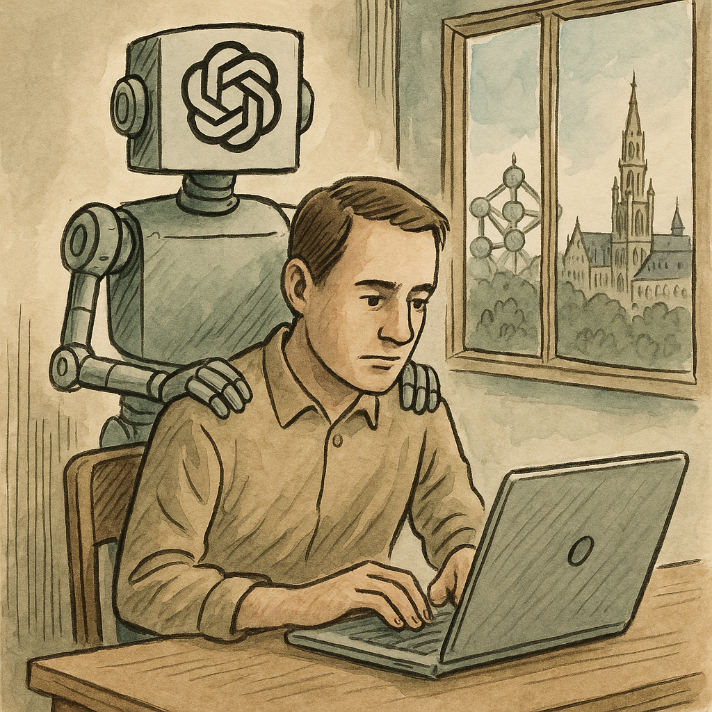 The Brussels bubble has found its voice. Unfortunately, it’s ChatGPT’s