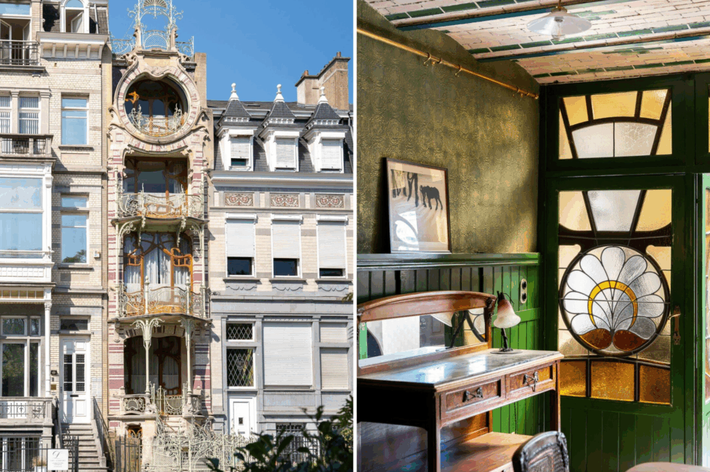 Inside one of Brussels' most beautiful Art Nouveau houses
