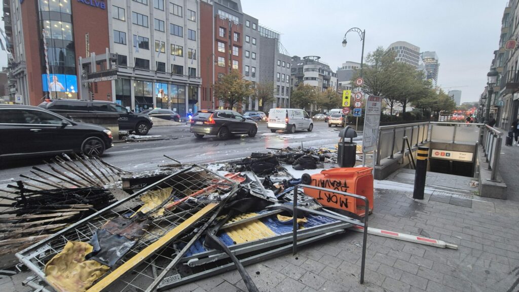 'Deliberate act': Several people arrested for setting fires ahead of national strike