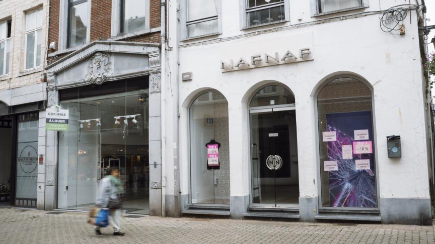 Record number of empty shops in Walloon city centres