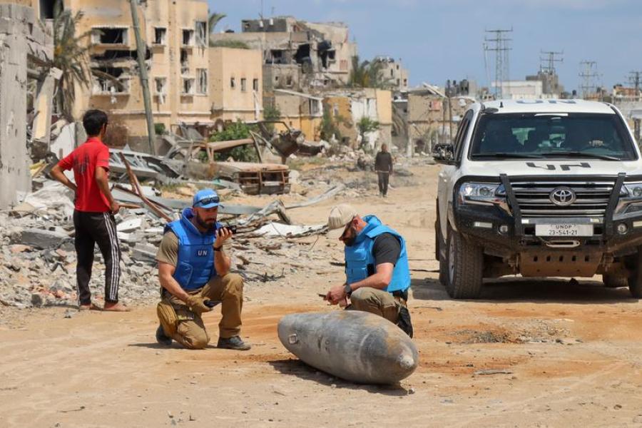 UK to allocate £4million for demining the Gaza Strip
