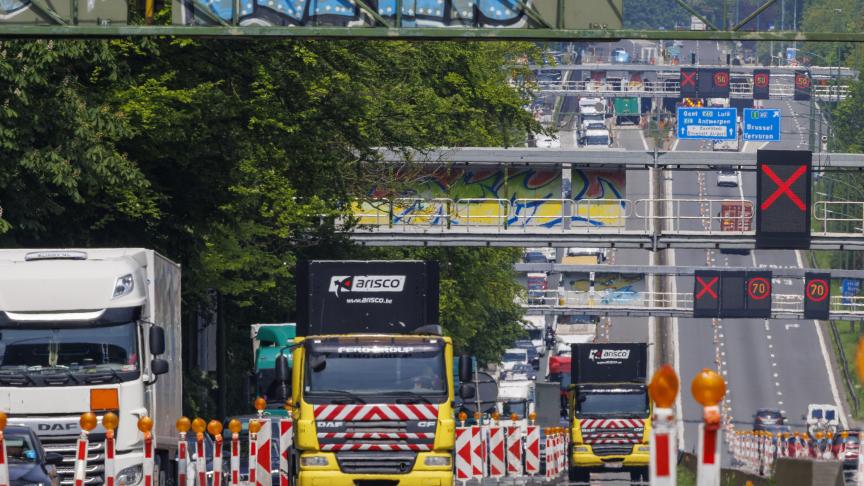 Brussels Ring to close overnight between Léonard and Quatre Bras tunnels