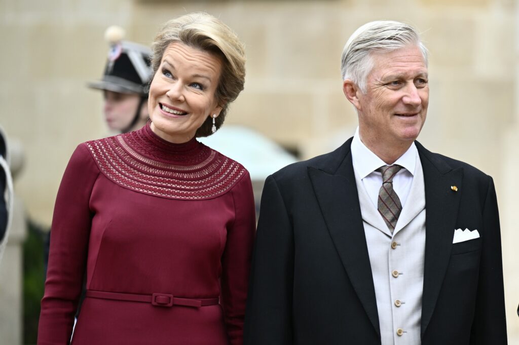 King Philippe and Queen Mathilde welcome Italy’s president Mattarella to Belgium