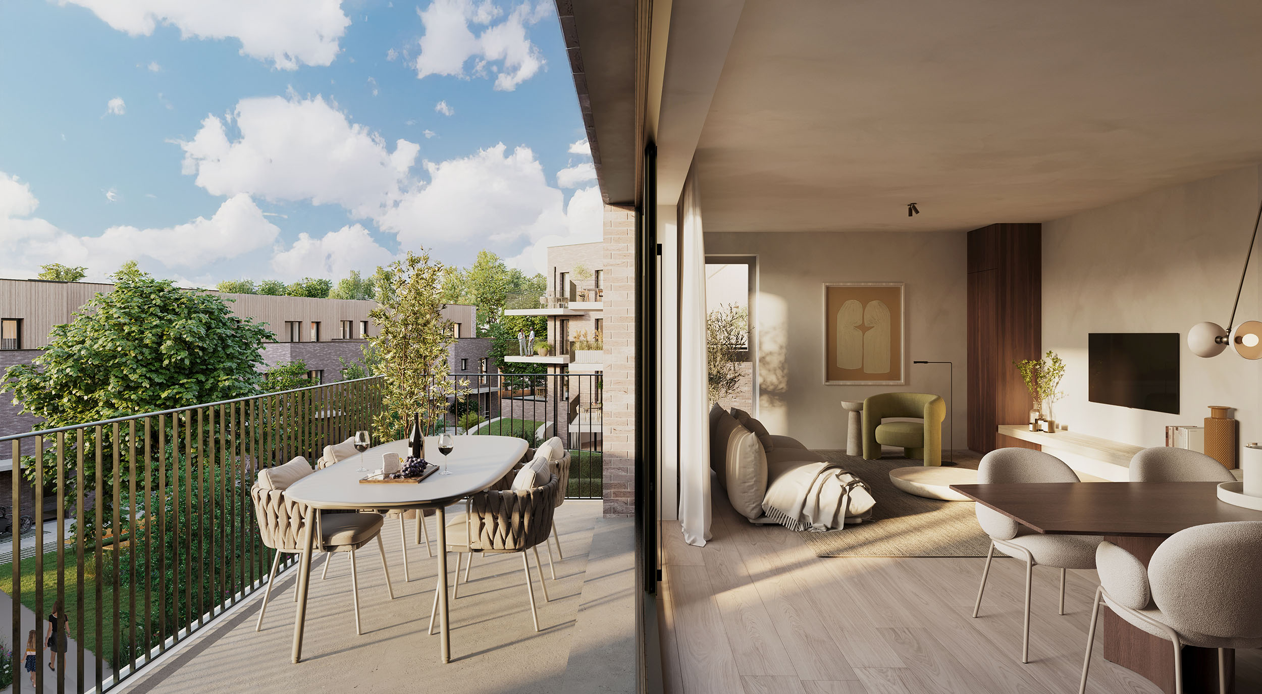 L’Îlot Vert: Secure green haven for expats in Woluwe-Saint-Lambert
