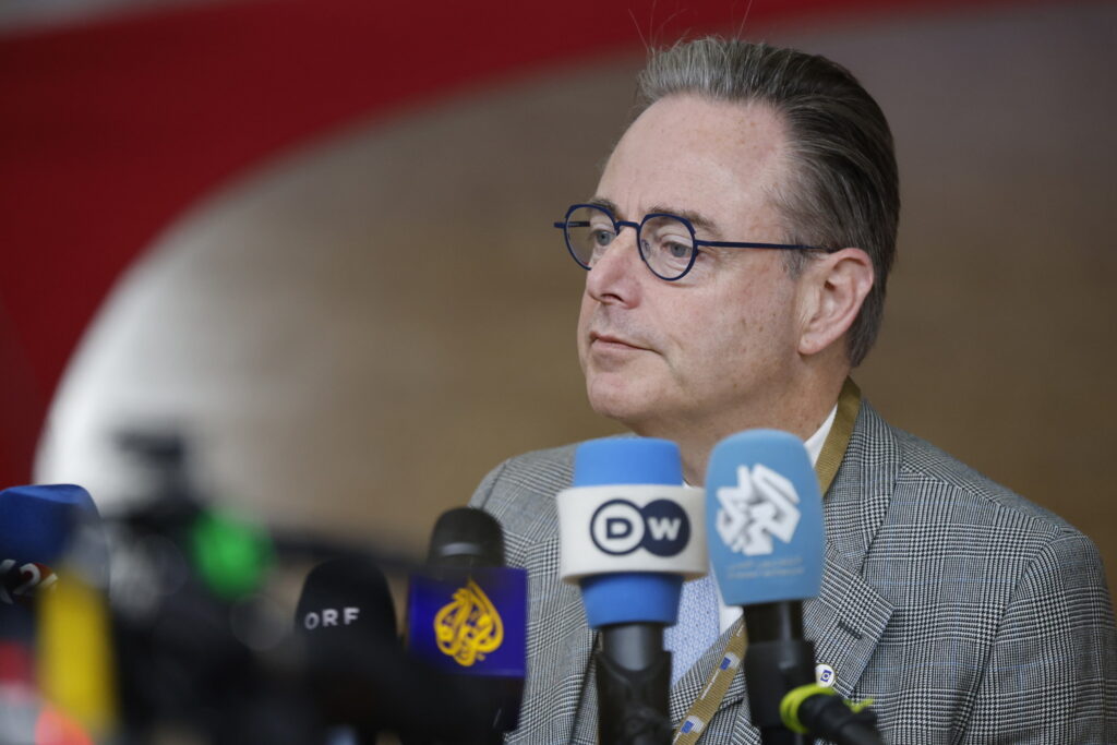 De Wever sets out strict conditions for the use of frozen Russian assets