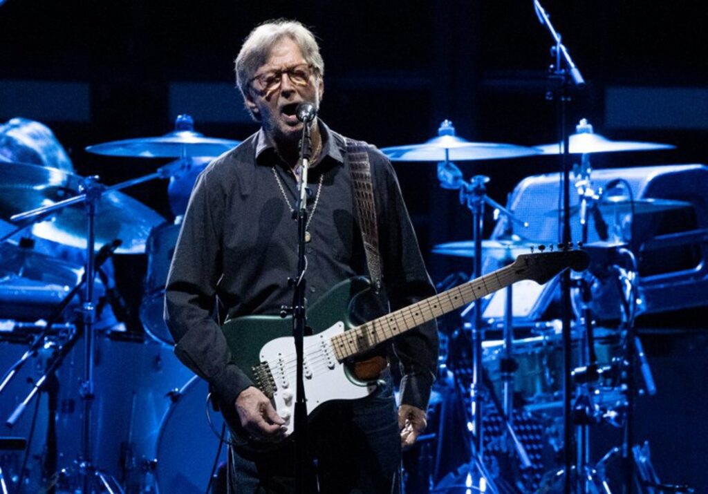 Eric Clapton in concert in Antwerp on Sunday 26 April