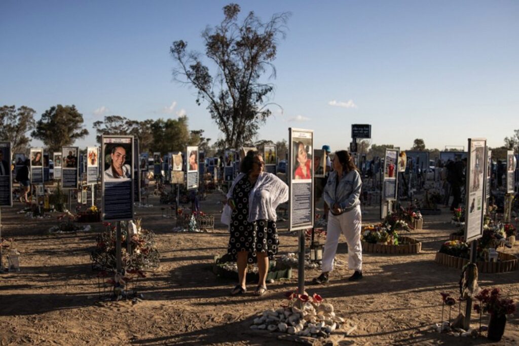 European leaders commemorate 7 October attack