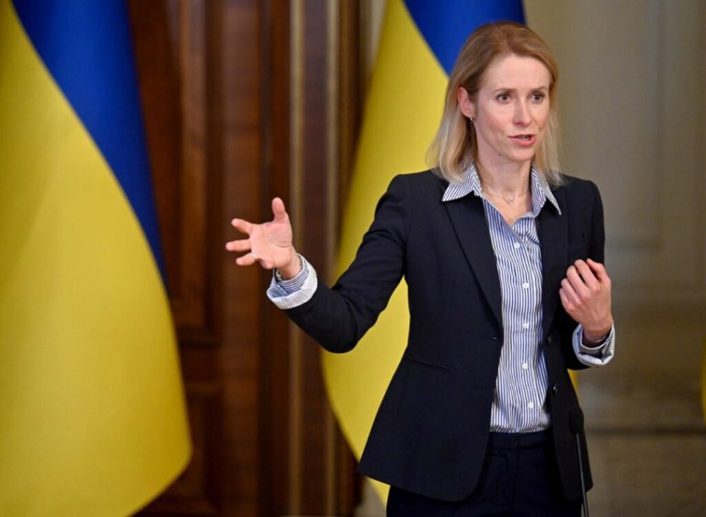 Ukrainians cannot simply surrender, Kaja Kallas tells EU Foreign Ministers