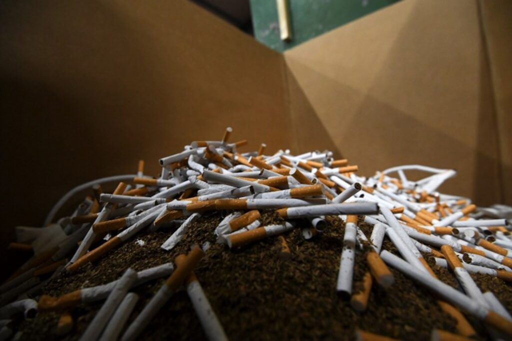 Belgian customs size millions of illegal cigarettes across the country