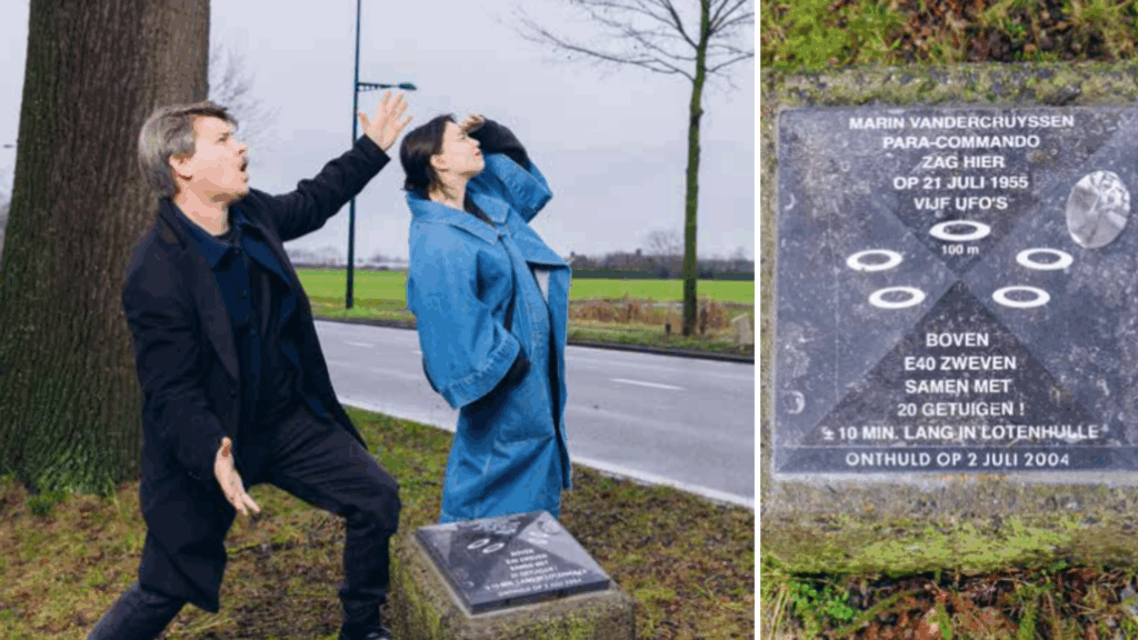 Cult Belgian UFO memorial removed at request of spotter’s family