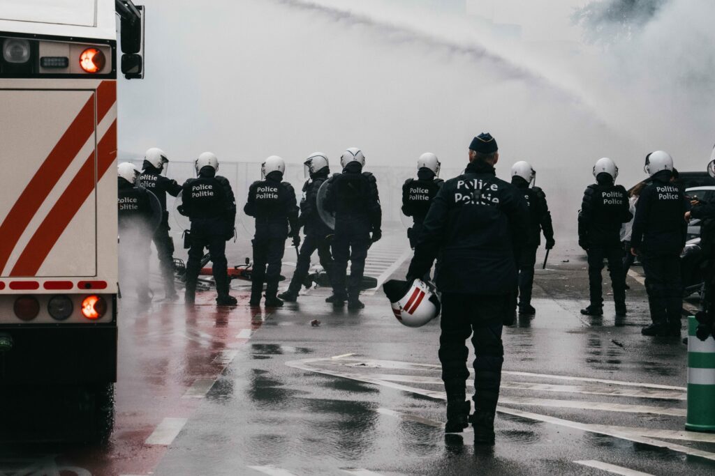 National strike: Brussels police arrest about 20 protesters